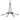 10-4116 Hubbardton Forge Ribbon 6 Arm Chand. w/ Clear Glass & Diffuser 3