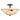 12-6732 Hubbardton Forge Forged Leaves Large Semi-Flush Fixture 2