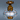2524 Northeast Lantern Onion 1 Light Outdoor Flush Mount