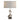 27-3030 Hubbardton Forge Gallery Spiral Table Lamp 1