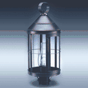 3353 Northeast Lantern Heal Outdoor Post Lantern - Crescent Harbor