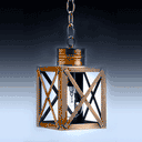 5012 Northeast Lantern Suffolk 1 Light Chandelier