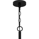 Abner 12 Light Chandelier in Matte Black 2