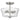 Acacia 2 Light Semi-Flush Mount in Brushed Nickel 3