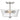 Acacia 2 Light Semi-Flush Mount in Brushed Nickel 4