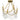 Airedale 4 Light Semi-Flush Mount in Aged Brass 8