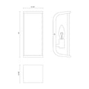 Alora Abbott 1 Light Wall/Vanity Light - Crescent Harbor