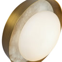 Alora Alonso LED 8 Inch Wall/Vanity Light Matte Opal Glass - Crescent Harbor