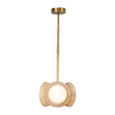 Alora Alonso LED Pendant Opal Glass - Crescent Harbor