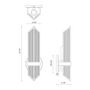 Alora Cairo 1 Light Wall/Vanity Light - Crescent Harbor