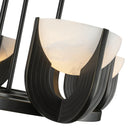 Alora Colette LED 23 Inch Chandelier Matte Opal Glass - Crescent Harbor