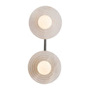 Alora Dahlia LED 14 Inch Wall/Vanity Light Matte Opal Glass - Crescent Harbor