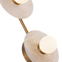Alora Dahlia LED 14 Inch Wall/Vanity Light Matte Opal Glass - Crescent Harbor