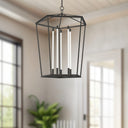 Alora Delphine LED 29 Inch Pendant Clear Glass - Crescent Harbor