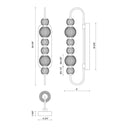 Alora Marni LED 28 Inch Wall/Vanity Light - Crescent Harbor