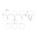 Alora Mood Alba WV458324 24 Inch Wall/Vanity Light 7