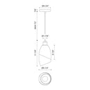 Alora Mood Capri PD587105 5 Inch Pendant 2