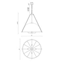 Alora Mood Crosby CH661433 33 Inch Chandelier 5