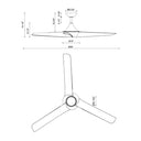 Alora Mood Emiko CF523056 56 Inch LED Ceiling Fan 7