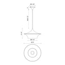 Alora Mood Emiko PD523016 16 Inch Pendant 2