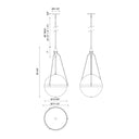 Alora Mood Harmony PD406418 18 Inch Pendant 2