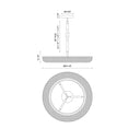 Alora Mood Maris CH602024 24 Inch LED Chandelier 5