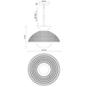 Alora Mood Perth PD490114 14 Inch Pendant 6