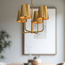 Alora Mood Plisse CH528423 23 Inch Chandelier 1