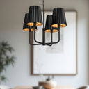 Alora Mood Plisse CH528423 23 Inch Chandelier 4