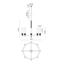 Alora Mood Rue CH416108 38 Inch Chandelier 3