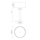 Alora Mood Sasha TL567218 18 Inch Table Lamp 3