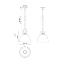 Alora Mood Waldo PD411311 11 Inch Pendant 2