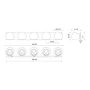 Alora Mood Willow VL648540MB 40 Inch Vanity Light 2