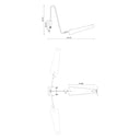 Alora Osorio LED Wall/Vanity Light - Crescent Harbor
