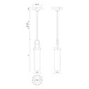 Alora Wynwood 1 Light Pendant - Crescent Harbor