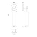 Alora Wynwood 1 Light Wall/Vanity Light - Crescent Harbor