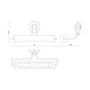 Alora Wynwood 2 Light 20 Inch Wall/Picture Light - Crescent Harbor