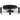 Angora 3 Light Flush Mount in Matte Black 3