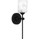 Aria 1 Light Bath Light in Matte Black 5