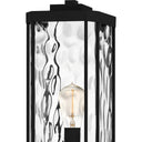 Balchier 1 Light Outdoor Post in Matte Black 2
