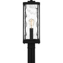 Balchier 1 Light Outdoor Post in Matte Black 4