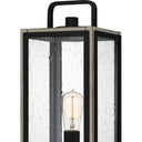 Bramshaw 1 Light Outdoor Post in Matte Black 2