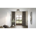 Brockton 5 Light Fandelier in Grey Ash 9