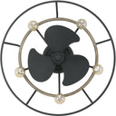 Brockton 5 Light Fandelier in Grey Ash 1