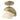 Brooklyn 1-Light Double Shade Semi-Flush 14