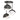 Brooklyn 3-Light Double Shade Semi-Flush 12