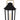 Buckley 1 Light Outdoor Post in Matte Black 2