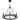 Calliope 6 Light Chandelier in Matte Black 5