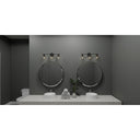 Caputo 3 Light Bath Light in Matte Black 3