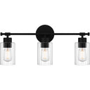 Caputo 3 Light Bath Light in Matte Black 1